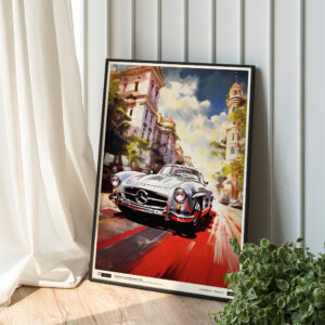 Sunrise Sprint: Mercedes Benz 300 SL Tribute poster
